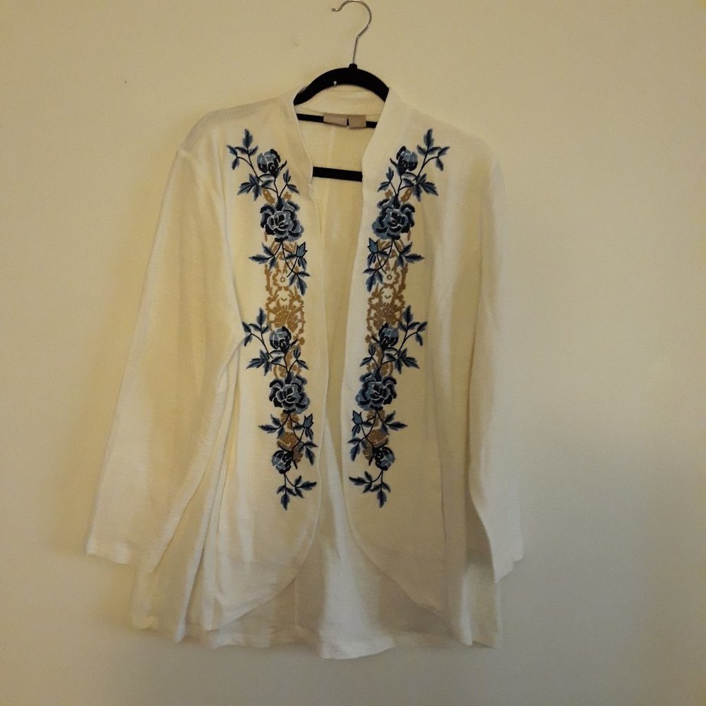 Chico's Zenergy Woman's Cardigan Top